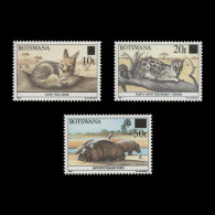 Delcampe - Botswana 1990 (MNH) Wildlife Provisionals - Botswana (1966-...)