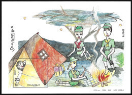 Delcampe - SCOUTS Somalia 2003 Scoutisme Scouting Scouts Pfadfinder Escultismo Scout Scoutismo Exploración MNH Stamp Block - Unused Stamps