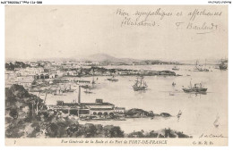 Delcampe - BBDP11-1138-MARTINIQUE - Vue Générale De La Rade Et Du Port De FORT-DE-FRANCE - Fort De France