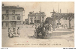 Delcampe - BAJP12-1222-69 - NORNAT - Place De La Liberté Et La Poste - Sonstige & Ohne Zuordnung