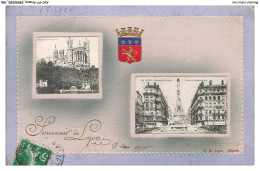 Delcampe - AYCP7-0713-69 - LYON - Monument Carnot - Place De La République - Abside De Fourvieres - Lyon 1