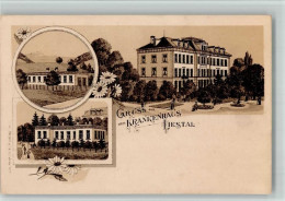Delcampe - 4410 Liestal 1901 BOAKC Lithographie Krankenhaus - 13702335 - Liestal