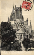 Delcampe - CPA Coutances Abside De La Cathedrale - Coutances