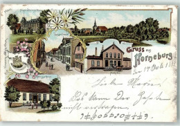 Delcampe - 21640 W2152 Horneburg , Niederelbe 1898 Lithographie Major V. Dürings Ha... - 13619384 - Sonstige & Ohne Zuordnung