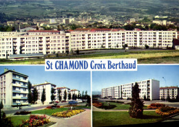 Delcampe - CPSM Saint Chamond Les HLM De La Croix Berthaud - Saint Chamond