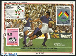 Delcampe - Bolivia 1989 World Cup Football S/s, Mint NH, Sport - Football - Bolivien