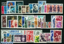 Delcampe - France 1971 Yearset 1971, Complete, 44v, Mint NH, Various - Yearsets (by Country) - Ungebraucht
