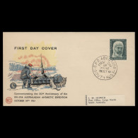 Delcampe - Australian Antarctic Territory 1961 (FDC) 5d Douglas Mawson, ADELAIDE - FDC