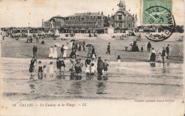 Delcampe - 62 CALAIS LE CASINO ET LA PLAGE - Calais