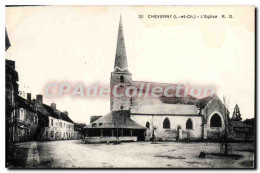Delcampe - CPA Cheverny L'Eglise - Cheverny