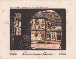 Delcampe - BUVARD Edité Par LABORATOIRES INOTYOL . Les Vieilles Pierres De L'Hôpital Saint-Louis - Verzamelingen & Reeksen