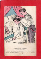 Delcampe - GAULOISERIES FRANCAISES ..N°9 ..DANS LA CHAMBRE NUPTIALE CPA Année 1916 - 1900-1949