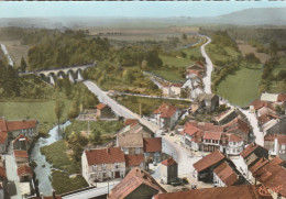Delcampe - 52 - ANDELOT - Vue Aérienne - Place Du Brigadier Derocle Et Route De Chaumont (CPSM Grand Format Bords Crantés) - Andelot Blancheville