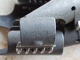 Delcampe - Bande De Mitrailleuse Allemande Ww2 Pas Courante Fabrication Olympia Entre 1934 Et 1940 - Decorative Weapons