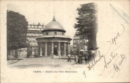 Delcampe - Paris - 8 - Entree Du Parc Monceau - CPA - Paris (08)