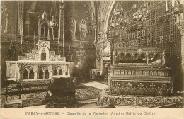 Delcampe - 71 - PARAY LE MONIAL INTERIEUR DE LA CHAPELLE DU MONASTERE - Paray Le Monial