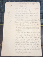 Delcampe - 9--10--1953 LETTER NO 380--- LETTER TO NGO DINH NHU (EDITOR-IN-CHIEF OF THE MONTHLY NEWSPAPER)has The Sender's Signatur - Documents Historiques