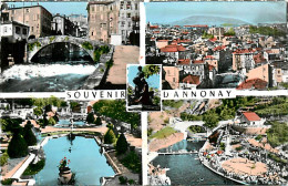 Delcampe - 07* ANNONAY   Multivues CPSM(petit Format)         MA94,0774 - Annonay