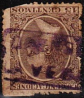 Delcampe - Sello 15 Cts Alfonso XIII Pelon, CARTERIA Tipo II, LA VEGA (orense) Num 219 º. - Used Stamps