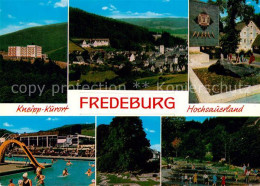 Delcampe - Fredeburg Schmallenberg Schwimmbad Kurpark Panorama - Schmallenberg