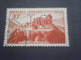 Delcampe - FRANCE TC14 841A ST BERTRAND PERFORE PERFORES PERFINS PERFIN LOCHUNG PERFORATI PERFORADO PERFORATION PERFO PERF PERCE - Oblitérés