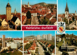 Delcampe - Durlach Kirche Stadtansichten - Karlsruhe