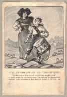 Delcampe - CPA Patriotique - L'ALSACE-LORRAINE AUX ALSACIENS-LORRAINS ! - Dessin De Henri Zislin - Alsace Lorraine - Heimat