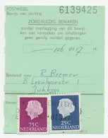 Delcampe - Em. Juliana Heerenveen 1969 - Postwissel - Bewijs Van Storting - Ohne Zuordnung