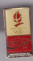 Delcampe - Pin's Coca Cola  Jeux Olympiques  Albertville 92 Réf 8758 - Coca-Cola