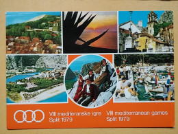 Delcampe - KOV 261-16 - OMIS, CROATIA, MEDITERRANEAN GAMES, JEUX MÉDITERRANÉENS SPLIT 1979.  NATIONAL COSTUME - Kroatien