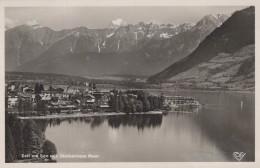 Delcampe - Österreich Zell Am See Panoramablick Zeller See Steinernem Meer Oblitert #SBU074 - Zell Am See
