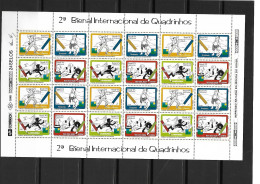 Delcampe - Brasil (Brazil) - 1993 - FULL SHEET: Comics - Yv 2146/49 - Stripsverhalen