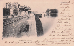 Delcampe - 91 CORBEIL ESSONNES LE CHEMIN DE HALAGE - Corbeil Essonnes