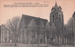 Delcampe - 89 VILLENEUVE LA GUYARD L EGLISE - Villeneuve-la-Guyard