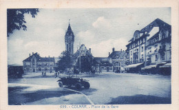 Delcampe - 68 COLMAR PLACE DE LA GARE - Colmar