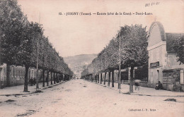Delcampe - 89 JOIGNY ENTREE COTE DE LA GARE DEMI LUNE - Joigny