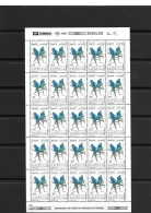 Delcampe - Brasil (Brazil) - 1993 - FULL SHEET: Birds Endangered - Yv 2136/37 - Papageien