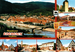 Delcampe - Eberbach Neckar Obere Badstrasse Jugendherberge Kurhaus Pulverturm - Eberbach