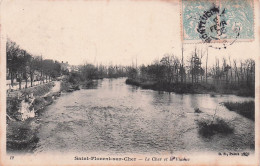Delcampe - 18 SAINT FLORENT SUR CHER LE CHER ET LE VIADUC - Saint-Florent-sur-Cher