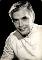 Delcampe - CPA Schauspieler Joachim Fuchsberger, Portrait, Autogramm - Schauspieler