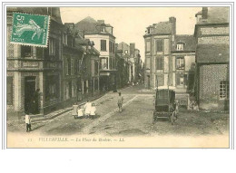 Delcampe - 14.VILLERVILLE.LA PLACE DU BOULOIR - Villerville
