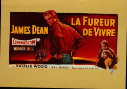 Delcampe - COLL.TELERAMA La Memoire Du Cinema..LA FUREUR DE VIVRE...JAMES DEAN... ..CPSM GRAND FORMAT - Plakate Auf Karten