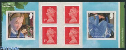 Delcampe - Great Britain 2015 Alice In Wonderland Booklet, Mint NH, Stamp Booklets - Art - Children's Books Illustrations - Fairy.. - Nuovi