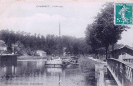 Delcampe - 55 - Meuse -  COMMERCY -  Le Barrage -  Péniche - Commercy