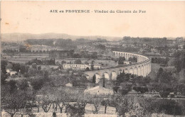 Delcampe - AIX EN PROVENCE Viaduc Du Chemin De Fer 7(scan Recto-verso) MA1284 - Aix En Provence