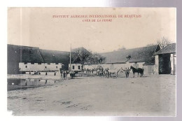 Delcampe - 60 – Beauvais – Institut Agricole International – Cour De La Ferme – Animée – Non Circulée - Beauvais