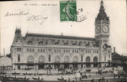 Delcampe - CPA Paris Gare De Lyon - Pariser Métro, Bahnhöfe