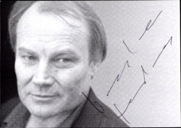 Delcampe - Autogrammkarte Schauspieler Klaus Maria Brandauer, Als Jan Jedermann, Portrait, Autogramm - Schauspieler