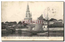 Delcampe - CPA Bateau La Rochelle Tour Des Quatre Sergents Et Chantiers De Construction - Fischerei
