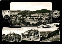 Delcampe - Gladenbach Lahn Hessen Panoramen Burg - Biedenkopf